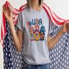DGAGA 5PCS 4th of July Silk Screen Stencils,Independence Day Silkscreen Printing Stencils for Crafts,Patriotic Adhesive Stencils Reusable for Printing on Wood/Fabric Chalk Paste Art view 4