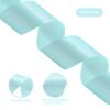 Rilisili Light Blue Satin Ribbon 2 Inch 25 Yards Double Faced Polyester Satin Ribbons for Gift Wrapping DIY Crafts Weddings Invitations Flower Bouquet Bow Making Home Decor Sewing view 2