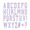 XMZZMX 26 Uppercase Letters Thin Lines Metal Cutting Dies for Card Making, Paper Embossing Die Cuts Kit Templates, Storage Pockets Supplies, Photo Frame Album DIY Scrapbooking Stencils Sets, XMZ-76-A view 3