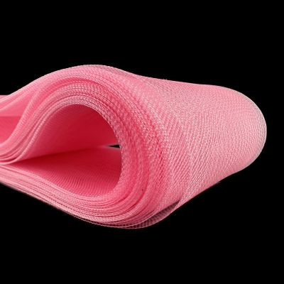 STARLIGHT TRIMMINGS 3 Inch Soft Horsehair Braid 22 Yards Sewing Trim Veil Wedding Accessory (Light Pink)