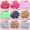GIOTEL 2mm-12mm Matte Silver Half Round Pearls for Wedding Dress Accessories (Color : 5mm 500pcs) view 4