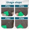 5 Pcs Needle Threaders,Cute Design Squre Sewing Needle Threader for Hand Machine Sewing Plastic Simple Needle Threader Tool for Small Eye Needle Easy Threader for Embroidery,Cross-Stitch,Craft view 3
