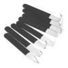 8Pcs Sculpting Tool Set Metal Head Sculpture Tools Accessory, Kit Porie Lererktyg Lererktyg Includes Different Size and Shape, Lererktyg, Keramiek Gereedschap, Trimming Tool for Carving, view 2