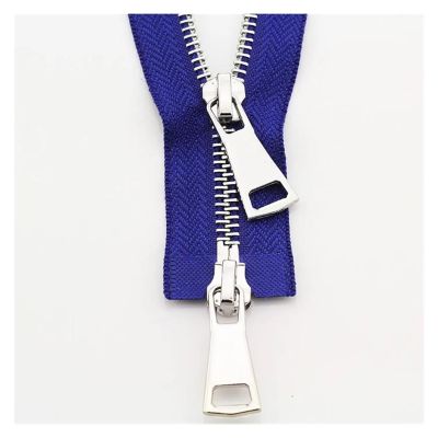 Zips two way zipzip for jacketheavy duty zipTwo Way Zip Zipper Double Slider Two-Way Zips Open End for DIY Handmake Sewing Coat Clothing Tailor Repair Accessories Tool Heavyweight (Color : 6, Size