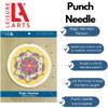 LEISURE ARTS Punch Needle Kit, Magic Mandala, Adults Beginner Embroidery Kit view 2