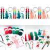 Hand Embellishment Winding Tools Braiding Thread Device Knitting Mill Hand Knitting Machine For Hats Sweaters Glove Knitting Machine 48 Needle For Adults Accessories Row Counter Tensioner Adapter view 3