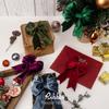Ribbli Moss Green Velvet Wired Ribbon 2.5 Inch Velvet with Satin Christmas Ribbon for Gift Wrapping Christmas Tree Decoration Crafts Wreaths Supplies-Continuous 10 Yards view 4