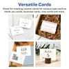 Avery Printable Rectangle Cards, Sure Feed Technology, 2.5" x 3.5", Matte White Cardstock, Print-to-the-Edge, Laser/Inkjet Cards, 300 Total view 2
