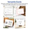 Avery Printable Scalloped Corner Cards, Sure Feed Technology, 4.25" x 5.5", Matte White Cardstock, Print-to-the-Edge, Laser/Inkjet Cards, 50 Total view 2