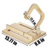 Coloch Wood Soap Cutter, Adjustable Soap Cutting Tool Single Wire Soap Slicer Cutting Tool Handmade Soap Cutting Making Supplies for Making DIY Soap, Cutting Butter, Cheese view 2