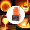 BDJSN 5000W Electric Gold Melting Furnace, 2912 Mini Medium Frequency Melting Furnace with Graphite Crucible, 3-5min Melting Time, Metal Smelting Casting Kit for Industry, Workshop, Home view 4