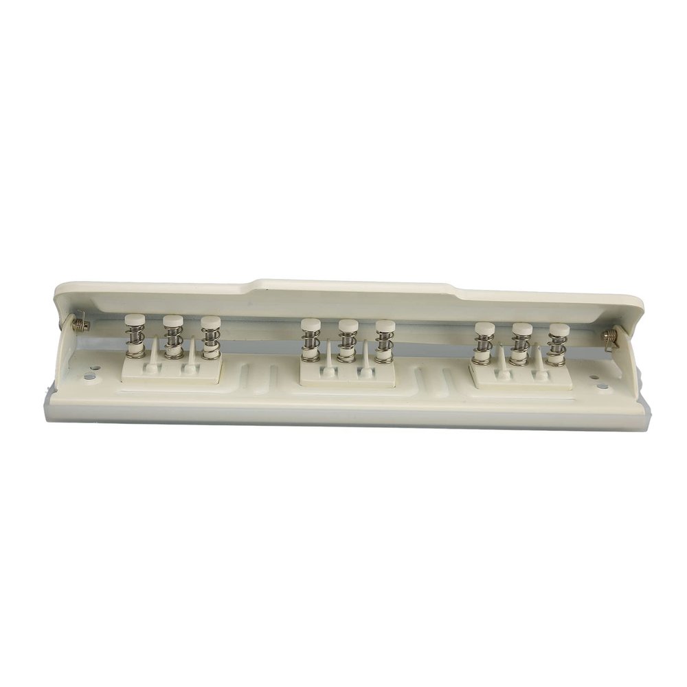 9 Hole Pch, White Manual BIG Ideas Pch, 8 Sheet Paper Capacity Planner Pch for B5 B6 A5 A6 Paper