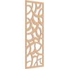 33 3/8"W x 84 3/8"H x 1/4"T Rochester Decorative Fretwork Wood Wall Panels, Hickory view 1