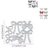 Butterfly Festival Bow Tie Die Cuts DIY Sewing Metal Cutting Dies for Handmade Card Making Stencils Festivals Scrapbooking Album Paper Craft Template view 2