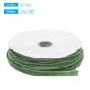 MECCANIXITY Velvet Ribbon 3/8 Inch x 50 Yard Single Face Spool Silky Velvet Fabric for Bouquets DIY Crafts Gift Wrapping Wedding Party Mint Green view 2