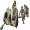 Miniart 1:35 - German 7.5cm PaK 40 Mid w/ Artillery Crew view 1