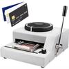 CYMYYDS Manual Card Embossing Machine, Credit Card Embosser Stamper, 72 Character Card Embosser for PVC Card Credit ID VIP, Two Kinds of Spacing Can Be Adjusted view 1