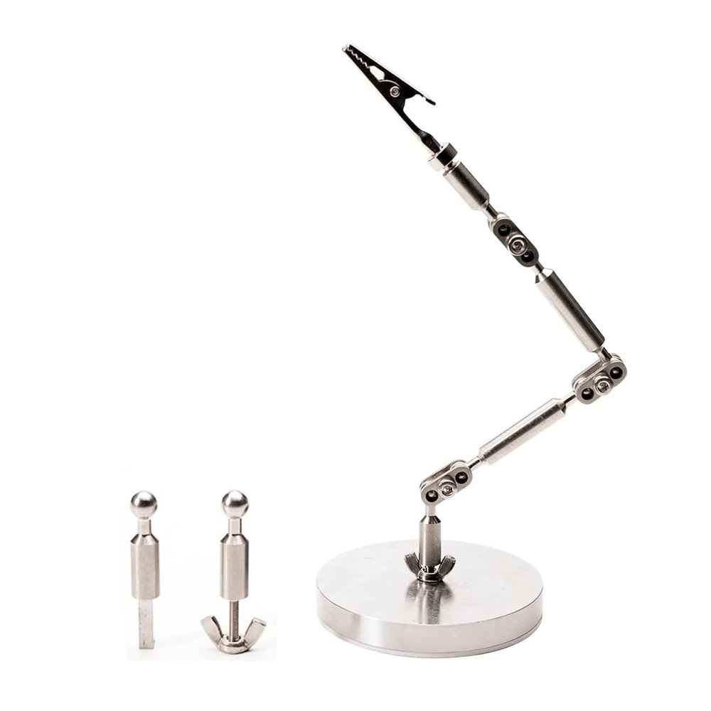Stop Motion Rig - Armature Rigging System for Stop Motion Animation Kit, Stainless Steel Rig Arm, Support Your Character's Movement, with 3 Connectors