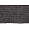 Ribbonitlux Black Burlap Wired Ribbon, 3 inch x 20 Yards, Wired Edge Burlap Ribbon for Gift Wrapping, Big Bow, Wreath, and Christmas Tree Decoration view 2