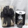 Ribbonitlux Black Burlap Wired Ribbon, 3 inch x 20 Yards, Wired Edge Burlap Ribbon for Gift Wrapping, Big Bow, Wreath, and Christmas Tree Decoration view 4