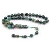 ALBASHAN Muslim gifts Tasbih beads Natural Watercress Agate bracelet arabic accessories 33 45 51 99 100 beads (12mm x 33beads) view 1