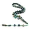 ALBASHAN Muslim gifts Tasbih beads Natural Watercress Agate bracelet arabic accessories 33 45 51 99 100 beads (12mm x 33beads) view 4