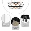 Xuwenz Cow Skull Pencil Holder Bag Bull Head Flowers Feathers Boho Style Pencil Case College Office School for Teens Boy Girl view 3