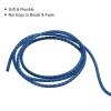 uxcell Leather Cord, 2.2 Yards 5mm Dia Braided String Strip for Purse Handbag Shoelace DIY Crafts Bracelet Making, Navy Blue view 4