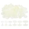 PATIKIL 20, 25, 30, 35, 40, 45mm Doll Joints, 60 Set Plastic Removable Animal Joints Connector Engage Bolt for Bear Limbs Making Head Joints DIY Crafts view 1