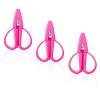 3Pcs Pink Mini Scissors Travel Set - Portable Craft Snips for Sewing, Crochet, Embroidery - Tiny Scissors with Covers, Ideal for Women & Girls on the Go view 1
