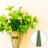 CCINEE Floral Foam Cone, 2 Packs 11.83.93 inch Wet Green Florist Floral Block Flowers Arrangement Supplies for Craft Project and Christmas Party Decoration view 4