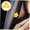 HOODANCOS 100pcs Plastic Pin Backs for Brooches Locking Clasp for Badges Crafts Lapel and Jewelry Making Versatile and Practical Accessories view 3