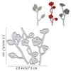 Flower Tree Branch Plant Die Cuts DIY Sewing Metal Cutting Dies for Handmade Card Making Stencils Festivals Scrapbooking Album Paper Craft Template view 2