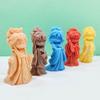 KASFDBMO 3D Girl Dolls Silicone Candle Mold Handmade Soap Gypsum Molds Desktop Ornaments Resin Plaster Making Tool Home Decoration view 4