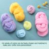 uxcell Needle Felting Wool, 1.76oz Natural Fibre Wool Roving Yarn Felting Supplies for Needle Felting DIY Handcrafts, Light Pink view 4