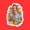 Burt Reynolds Sticker, 12" view 1