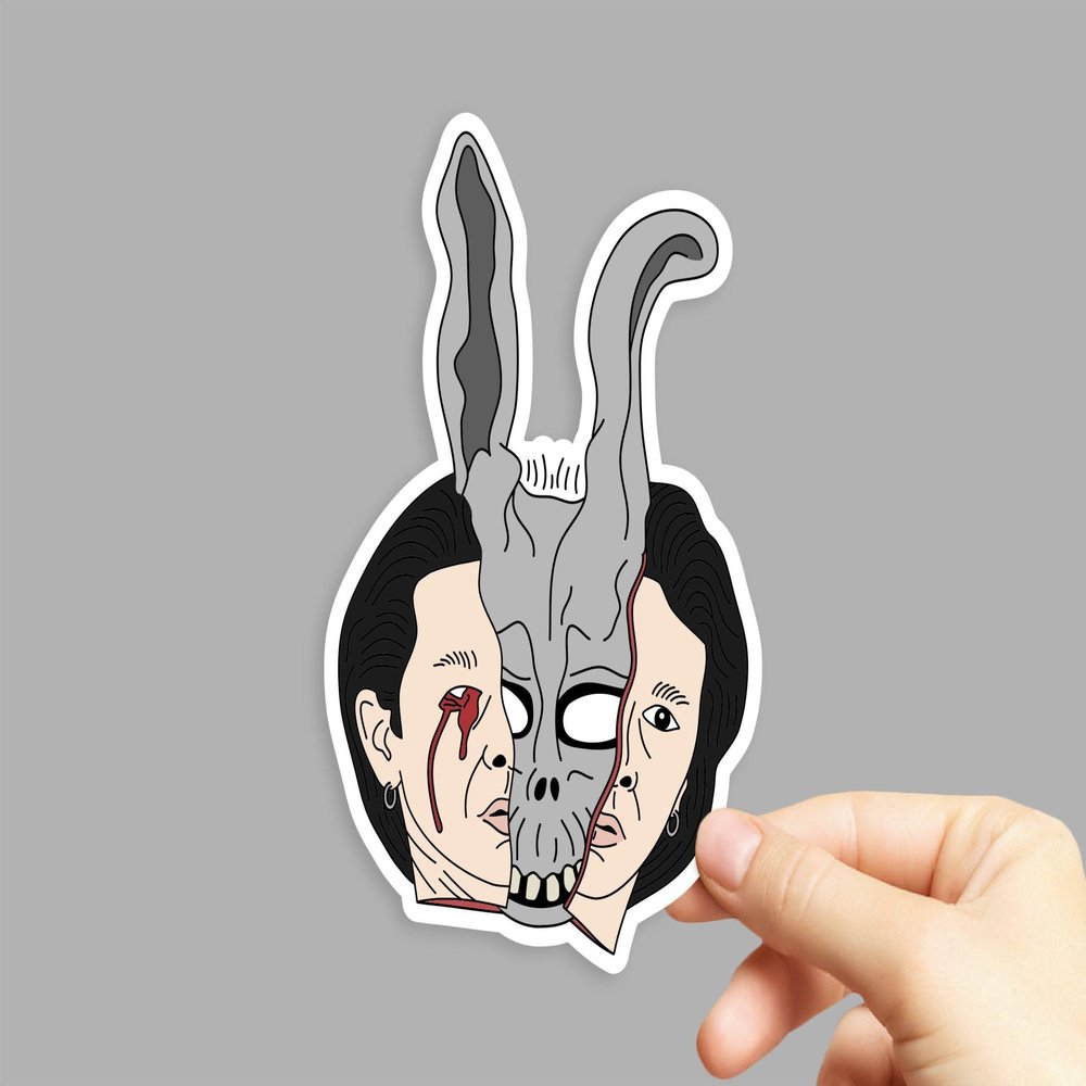 Frank Donnie Darko Sticker, 12"