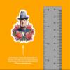 Winston Churchill Sticker, 12" view 2