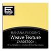 Banana Pudding12x12 Textured Cardstock | 80lb Yellow Textured Scrapbook Paper | Premium Cardstock for Cricut Cutting | 25 Sheets view 1