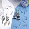 SUNNYCLUE 1 Box 50Pcs Earring Hooks with Pinch Bails Stainless Steel Earring Hooks Bulk French Wire Fish Earwires Findings for Jewelry Making Supplies DIY Crafts view 4
