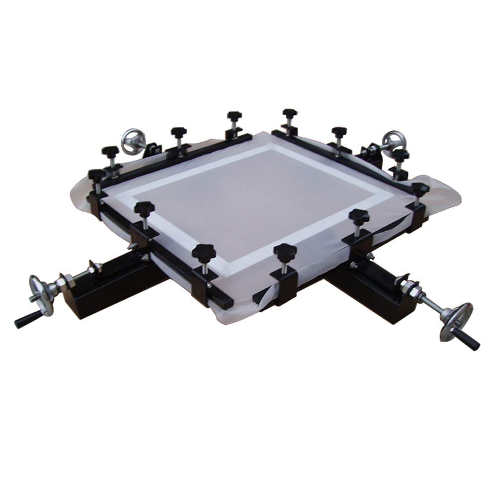 FOKOCALI 24" x 24" Manual Screen Stretching Machine High Precise Screen Printing Stretcher