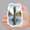 Loch Ness Monster Sticker, 12" view 1