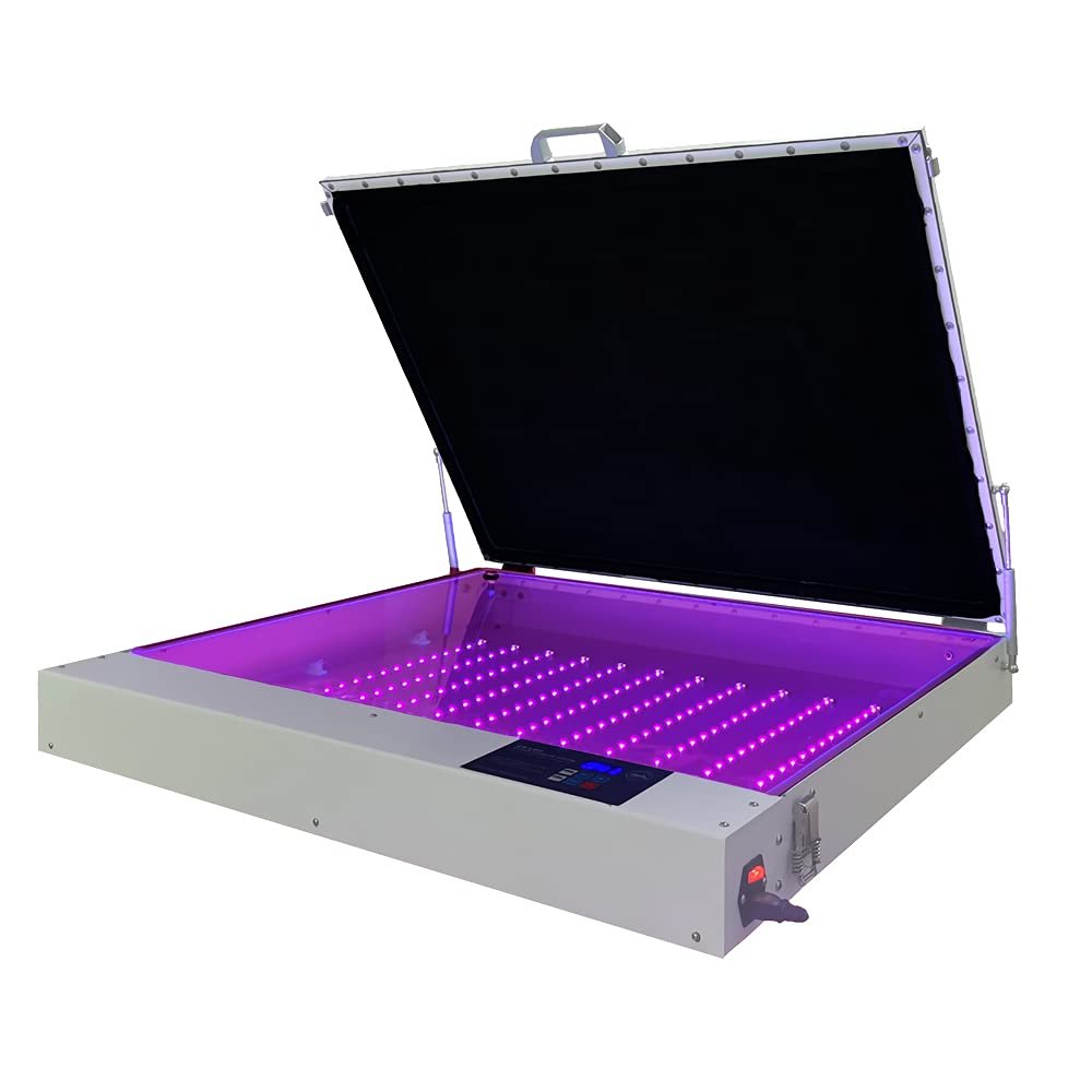 DiTFATOP LED Exposure Unit, Tabletop 24.8" x 32.6" 120W UV Vacuum Exposure Machine for Screen Printing Plate Making, Pad Plate, Hot Stamper Plate, Resin Plate