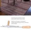 XHTLLO Manual Rug Tufting Gun with Beech Wood Handle, DIY Rustproof Carpet Tufting Machine for Beginners, Fast and Simple Operation for Creative Carpets view 3