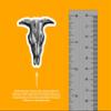 Sheep skull Sticker, 12" view 3