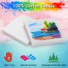 22PCS Mini Canvases for Painting 5 x 5 in Bulk Small Square Stretched Canvases, 0.4 in Thick Blank Canvas for Students, Art Supplies, School & Home Crafts view 3