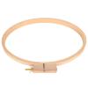 WGFOIP Wood Embroidery Hoop Horizontal Oval Frame, Stitch Supplies Easy Assemble and Store Suitable Lazy Embroidery Lovers view 1
