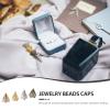 120pcs Flower Bead Caps Cones Flower Bead Cap Mixed Colors Metal Filigree End for DIY Craft Pendant Necklace Jewelry Making view 3