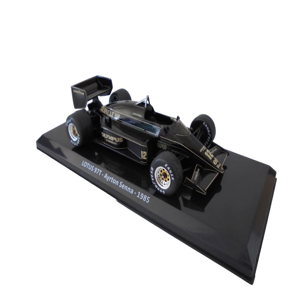 - 1/24 Model car Formula 1 Compatible with Lotus 97T #12 Ayrton Senna Winner Portugal GP Formula 1 1985 - OR062