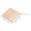 TOPPERFUN Wooden Doll Display Stand with Drying Rack Durable Base for Sculptures Models and Toys Easy to Install for Home and Studio Use view 2